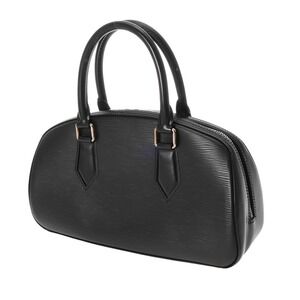 Louis Vuitton Black Epi Handbag Leather Jasmine Noir
